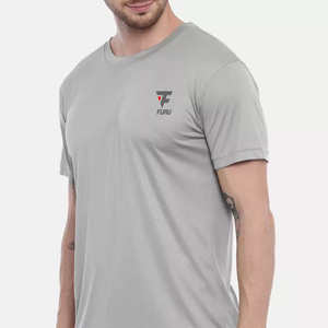 Camiseta técnica OEM para hombre último diseño con mangas cortas ropa de verano transpirable y antipilling - Product Image 6