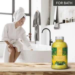 Aromatika Ylang-Ylang Crystal Sal Marina Natural 600g para Baño con Extracto de Rosa Rejuvenecedor para una Relajación Profunda Cuidado Corporal - Product Image 3
