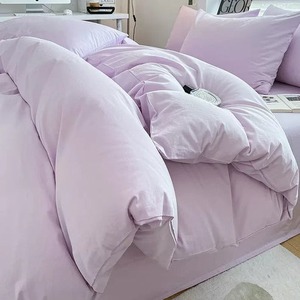 La mejor ropa de cama de Vietnam, sábanas de algodón orgánico, juego de 11 piezas, lujo de alta calidad, transpirable, de origen comercial, sólido - Product Image 5