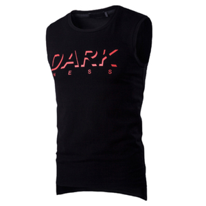 Wholesale Cotton Spandex Plus Size Breathable Comfortable Sleeveless Large Cuffs <b>Men</b> Tank Tops Premium Drop Arms <b>Singlet</b> Workout - Product Image 5