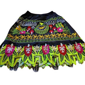 2025 Latest Design Women's Luxury Embroidered Casual Wear Adjustable Embroidery Silk Cotton Wholesale - Product Image 3