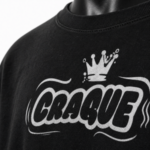 T-shirt en coton noir surdimensionné personnalisé pour homme, style streetwear, imprimé graphique, coupe ample, décontracté, été, vintage, délavé - Product Image 5