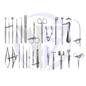 ชุดผ่าตัด Occuloplasty แบบสมบูรณ์28ชิ้นช้อนสแตนเลสสำหรับการใช้ตา - Product Image 6