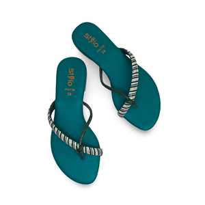 Chaussures plates Green Fancy FN0736, confortables et élégantes - Product Image 1