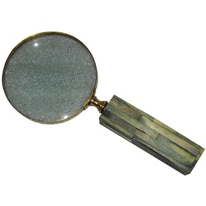 Lupas de cristal de ojo de Metal de bronce Vintage antiguo de nuevo diseño 2025 artesanías indias de alta calidad al por mayor - Product Image 1