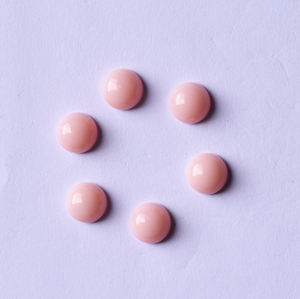 ลูกปัดอัญมณีทรงหลังเบี้ยโอปอลสีชมพูธรรมชาติเกรด AAA สำหรับสร้อยคอเครื่องประดับทำทั้งหมดเทียบขนาดและรูปร่าง - Product Image 5