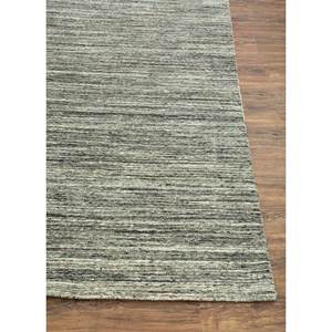 Alfombras de Lana a Rayas Grises y Negras Contour, Alfombra Clásica Rectangular Grande de 9x12 para Pasillo, Phwl-119, Viscosa Tejida a Mano para Adolescentes, Uso Doméstico - Product Image 4