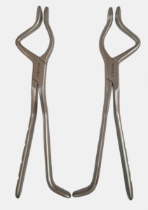 Juego de 2 Pinzas de Acero Inoxidable de Alta Calidad para Uso Veterinario, Izquierda y Derecha - Product Image 2