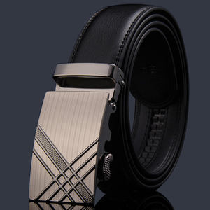 Ceintures en cuir sur mesure Ceintures en cuir véritable de couleur noire de haute qualité pour hommes 2026 New Tending Men Ceintures en cuir - Product Image 5