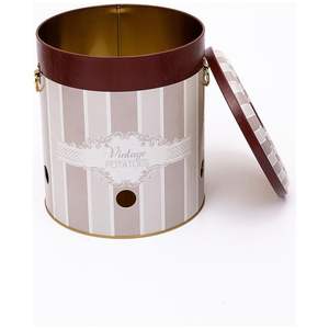 Elegance 9L Contenedor de almacenamiento de patatas y cebollas de metal 225x240mm Contenedor de alimentos para productos secos - Product Image 3