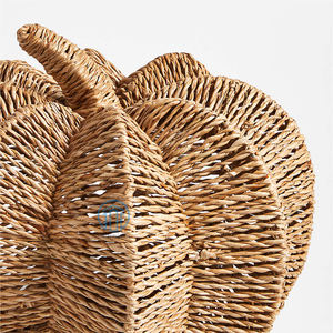 Belle citrouille de jonc de mer design pour les vacances d'halloween, décoration de la maison, décoration de fête fabriquée au Vietnam en gros - Product Image 3