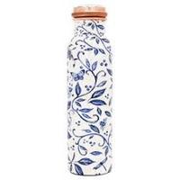 Modern Çevre Dostu Bakır Su Şişesi 1000ml Kapaklı Termal İzolasyon 0-6 Saat Kaynar Su Kadar Kullanılabilir Seyahat Açık Hava Kullanımı Unisex BPA İçermez