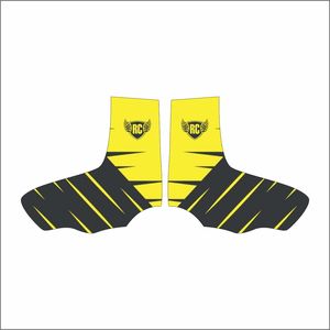 Cubiertas de tacos de talla grande de polainas de fútbol transpirables de color sólido - Product Image 2