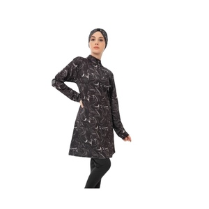 Comfortable Long Sleeve Modest Swimwear for Muslim Women <b>Full</b> Coverage Sporty Islamic Style <b>Hijab</b> Burka Eco-Friendly Quick Dry - Product Image 6