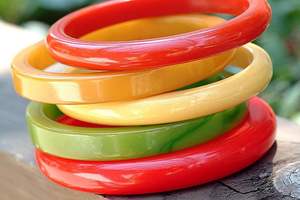 กำไลข้อมือเรซิ่นดีไซน์อินเดียขายดี ราคาสุดคุ้ม กำไลพลาสติกแฟชั่น - Product Image 5