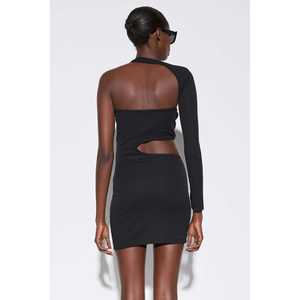 Vestido Corto Casual sin Tirantes con Espalda Descubierta y Logotipo en la Parte Delantera - Product Image 5