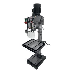 Perceuse à colonne professionnelle en fonte de 20 pouces avec tête engrenée, fonction de taraudage, table 420x480mm, 3 phases 230V - Product Image 6