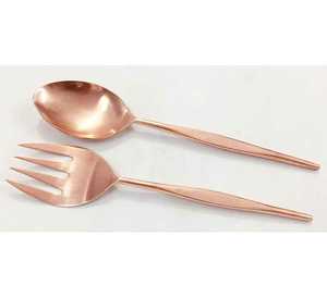 Juego de Servidores de Ensalada de Acero Inoxidable de la Mejor Calidad, Tenedor y Cuchara para Servir Ensaladas, Herramientas para Mezclar Ensaladas de Cocina al Mejor Precio - Product Image 6