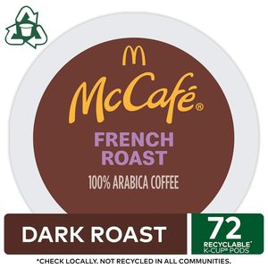 McCafe French Roast, Cápsulas de Café Individuales Keurig K-Cup, Tueste Oscuro, 72 Unidades - Product Image 3