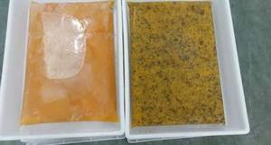 Passiflora Edulis pulpe avec graines couleur jaune purée de fruits de la passion congelée emballage sous vide BQF pulpe de fruits de la passion congelée - Product Image 6