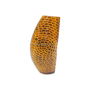Jarrón de Piso de Aluminio de Venta Directa de Fábrica con Diseño Ecológico Tallado a Mano para Decoración del Hogar - Product Image 6
