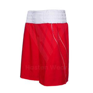 Uniforme de Boxeo Elástico Ligero de Último Diseño Hecho a Medida, Uniforme de Combate de Cintura Alta 100% Poliéster - Product Image 3