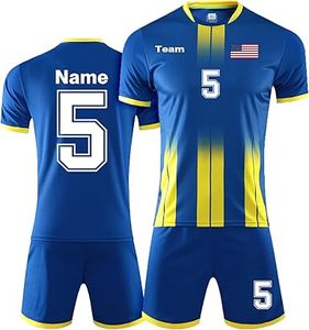 เสื้อทีมฟุตบอลชุดทีมฟุตบอลชุดฝึกกีฬาชุดฟุตบอลของผู้ชายชุดฟุตบอลย้อนยุคที่กำหนดเอง - Product Image 1