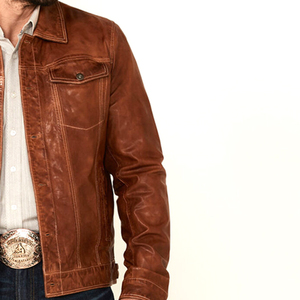 Veste de moto en cuir pour homme, prix de gros, imperméable, respirante, de qualité supérieure, manches longues, premium - Product Image 3