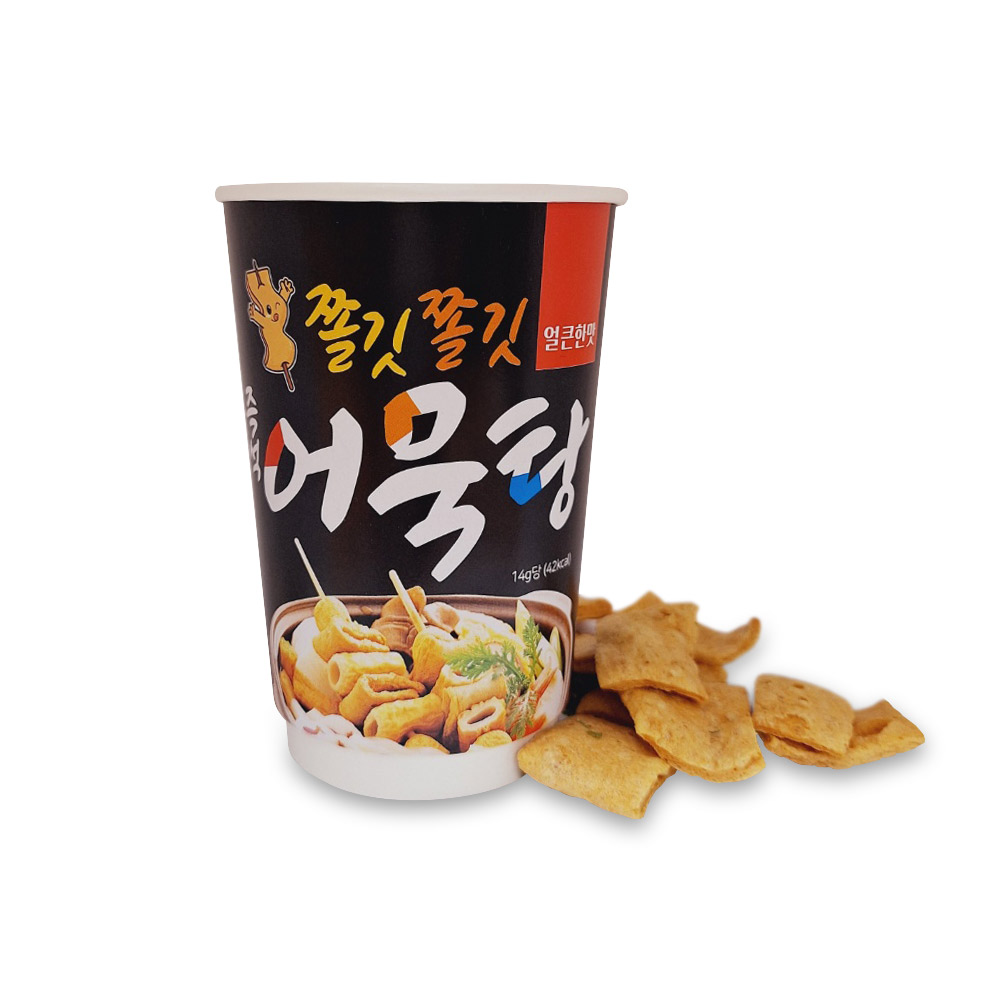 [UDO FOOD] Корейский рыбный суп быстрого приготовления 320 г быстрого и легкого традиционного эомук танга с анчоусовым бульоном и рыбными котлетами в ассортименте