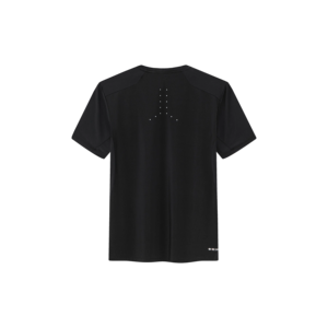 T-shirt à col rond en coton biologique pour homme ERKE - 11225202326-004 Noir - Product Image 2
