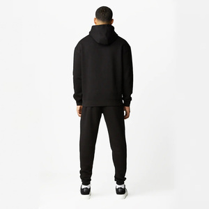 Ensemble de jogging en coton personnalisé vêtements de fitness survêtement en coton poches latérales jogger ensembles de sport survêtement pour hommes - Product Image 3