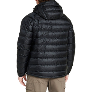 Manteau d'hiver imperméable pour hommes Veste en duvet pour hommes épaissie à capuche personnalisée Vente en gros Logo personnalisé Coupe-vent Chaud pour l'extérieur Grande taille - Product Image 5