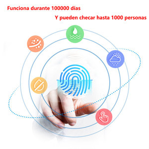"Secure <b>Digital</b> Fingerprint Time <b>Clock</b> with USB Connectivity" - Product Image 3