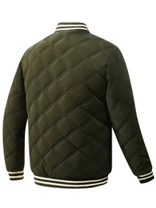 เสื้อแจ็กเก็ตที่หลากหลายผ้าฟลีซสไตล์เท่ๆระบายอากาศได้ดีด้านหน้าผ้าคอตตอนปรับแต่งได้ - Product Image 4