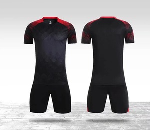 Kit de fútbol para hombre, pantalones cortos, camiseta de fútbol de manga larga para niños, kits de fútbol, conjuntos de uniformes de entrenamiento de fútbol personalizados - Product Image 1