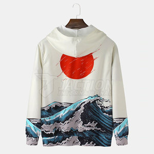 Sweat-shirts à capuche en polaire 100% polyester de haute qualité pour hommes - Mode streetwear - Product Image 2