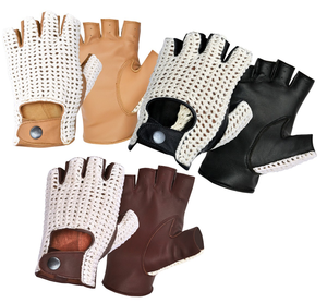 Guantes para Silla de Ruedas para Adultos, Acolchados de Cuero - Product Image 5