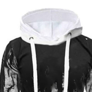 500 Gsm 100% algodón Plain Essentials Sudadera con capucha en blanco para hombre Sudadera con capucha de peso pesado Sudadera de gran tamaño para hombre Sudadera con capucha recortada para hombre - Product Image 3