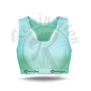 Fitness dames course Gym Yoga soutien-gorge Logo personnalisé exercice entraînement sport course femmes dos nu culture sport soutien-gorge - Product Image 2