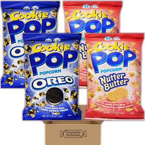 Factory Price High Quality COOKIE POP Oreo Cookie Coated Popcorn (5.25oz <b>bags</b>) Now Available in Bulk Stock at Affordable Price - Product Image 1