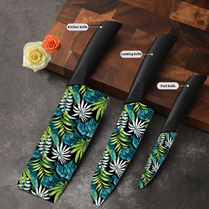 Nuevos Cuchillos de Chef Profesionales de Primera Calidad, Juego de 5 Piezas, Cerámica y Plástico, Aptos para Lavavajillas, Uso Diario en el Hogar, Tareas de Cocina, Gran Venta - Product Image 4