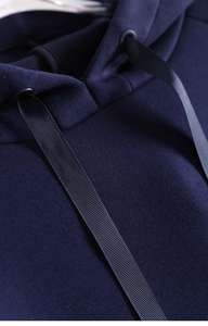 Sweat à capuche pour femmes, nouvelle collection printemps-automne, avec cordon de serrage, poche, capuche, design ample, tendance, sweat à capuche pour femmes - Product Image 4