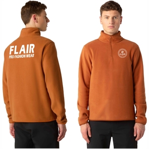 Veste polaire légère à fermeture éclair sur le devant pour homme - Product Image 6