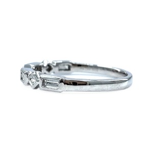 Bague en saphir naturel à 100 %, sertie clos classique, en or blanc 18 carats, simple et élégante, pour mariage féminin – Meilleure vente - Product Image 2