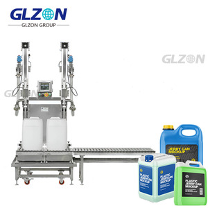Ligne de remplissage automatique de bidons pour l'huile |   Lubrifiant en résine époxy plus liquide avec machine de capsulage |   Machine de remplissage de liquides - Product Image 6