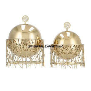 Customized Leather Finished Metal Insulated Hotpot Round Shape Kitchen Ware Casserole Classic Stylish Luxury New <b>Food</b> <b>Warmer</b> - Product Image 5