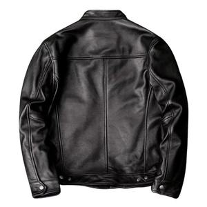 Latest Style Wholesale Windproof <b>Men</b> Leather <b>Jacket</b> Best Selling Waterproof <b>Men</b> Leather <b>Jacket</b> - Product Image 2