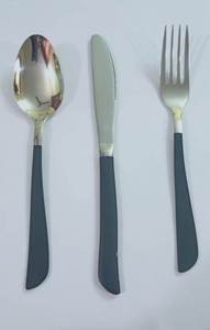 Stainless Steel Cutlery <b>Set</b> <b>Silver</b> Finished Luxury Flatware Modern Tableware Ideal for Restaurants, Hotels, Homes, Events - Product Image 4