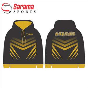 Sudadera con capucha de gran tamaño para hombre, chaqueta impermeable de algodón 100% con estampado de sublimación bordado, logotipo personalizado, ropa de calle larga - Product Image 5