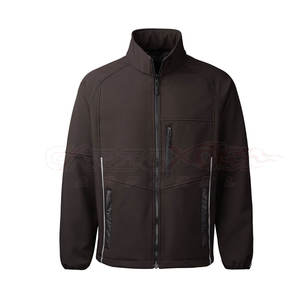 Veste Softshell imperméable coupe-vent à fermeture éclair pour moto, vêtements de sport de mode automne pour hommes, taille plus, personnalisée - Product Image 1